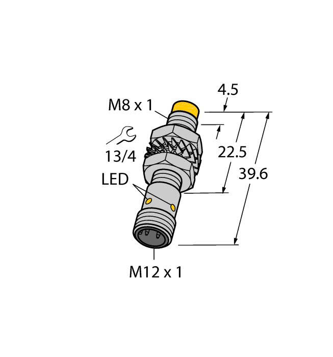 Inductive Sensor NI3-M08K-VN6X-H1341 4602855 | Cảm biến tiệm cận Turck Banner NI3-M08K-VN6X-H1341