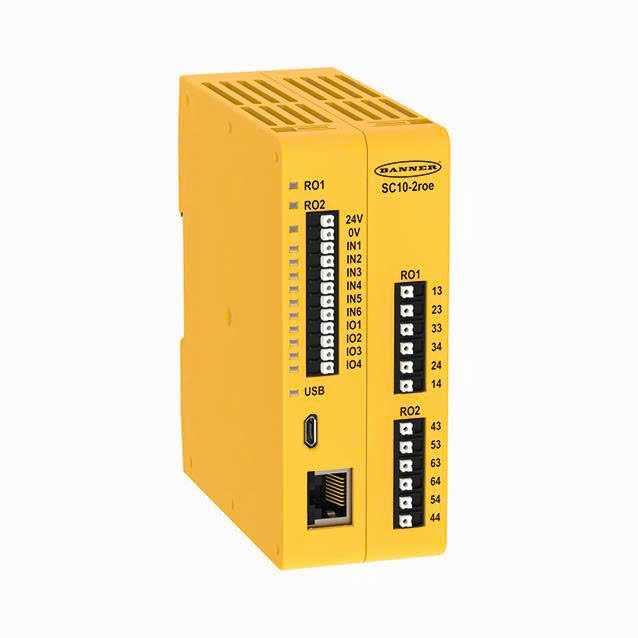 Safety Controllers SC10-2ROE| Bộ điều khiển Turck Banner SC10-2ROE | Điều khiển an toàn Turck SC10-2ROE